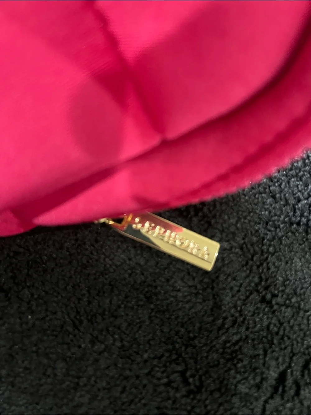 Sephora Hot Pink Quilted Cosmetic Pouch